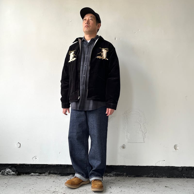 GOLD VELVETEEN ALASKA JACKET / GL15678 / ゴールド(東