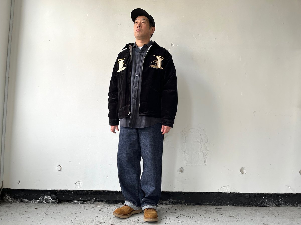 東洋 GOLD VELVETEEN × ACETATE JACKE M 東洋 GOLD VELVETEEN × ACETATE JACKE M - メルカリ