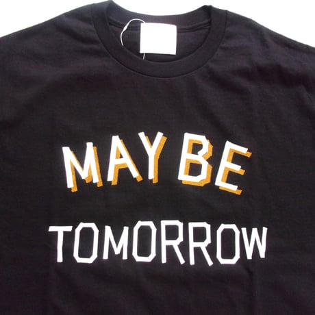 TODAY edition "TOMORROW" SS Tee - 25-1ST-09 / トゥデイエディション トゥモロウ Tシャツ［25-1ST］
