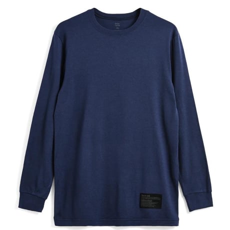 TAION メリノウール アンダーウェア ロングスリーブ Tシャツ-U03MWMT-MOUNTAIN LINE/ メリノウール100%のアンダーウェア