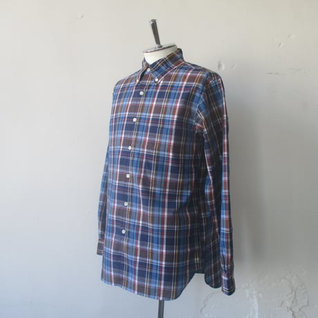 A Vontage (アボンタージ) Weekend B.D Shirts -Roan Madras Check-VTD0321-SH/マドラスBDシャツ