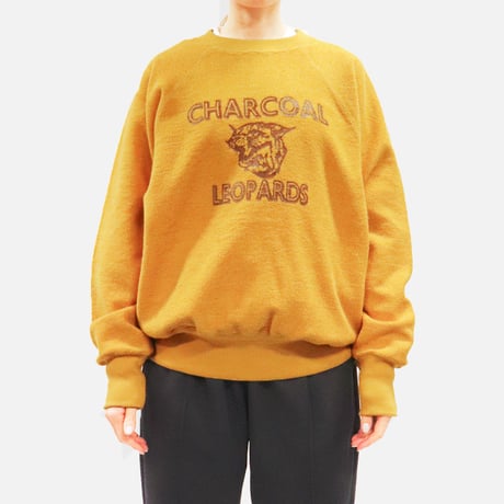 Americana（アメリカーナ)×ORIGINAL Charcoal（オリジナル チャコール）Leopards Crew L/S / 24-02-1-050 / トレーナー