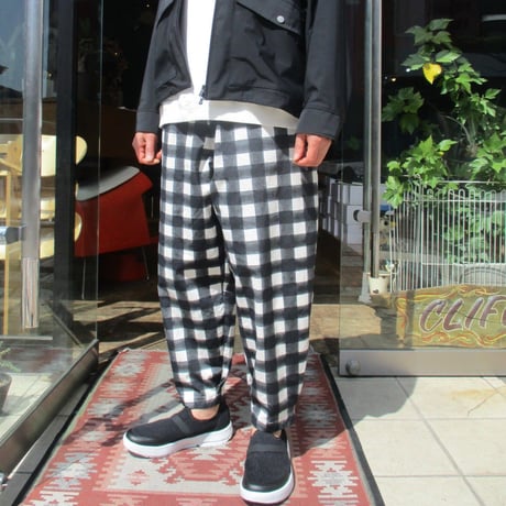 【30%Off】GOLD(ゴールド)  BLEED STRIPES BLEED CHECK COTTON WEATHER OVER PANTS