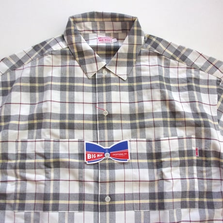 BIG MAC ビックマック　CHECK S/S SHIRTS / BM-002 / ビックマック チェック　半袖シャツ