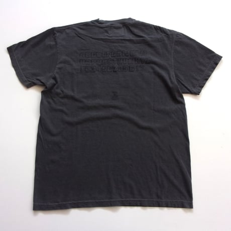 TODAY edition TODAY ALPHABET #01 SS Tee - 24-3RD-17 / トゥデイエディション トゥデイアルファベット#01