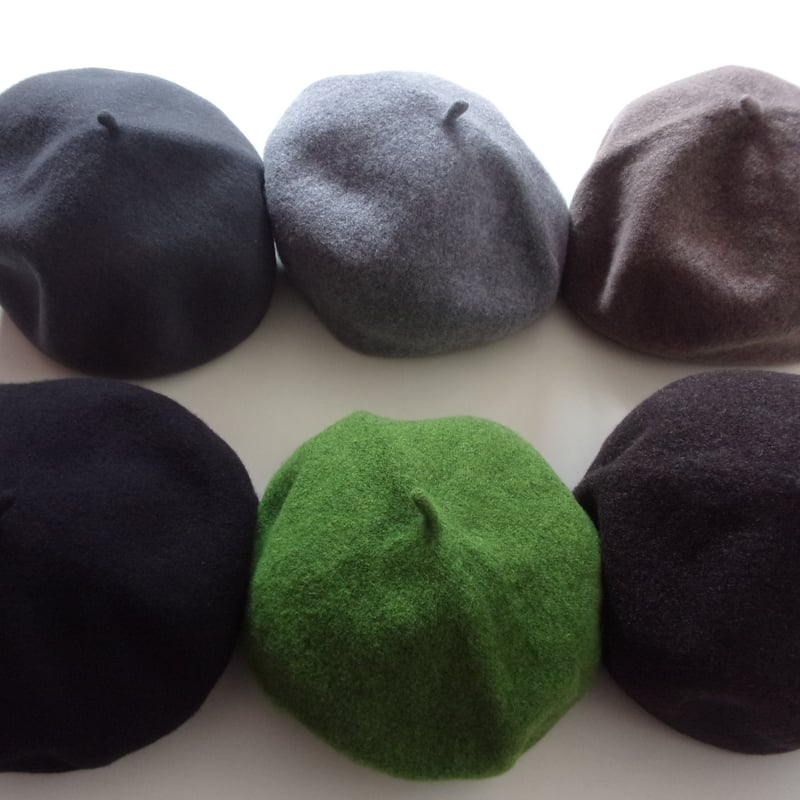 Kopka コプカ / Roll Up Beret- 100% Pore New Wool-
