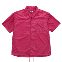 The North Face PURPLE Nylon Ripstop H/S Shirt/ザノースフェイスパープルレーベル　リップストップ　オープンカラーシャツ