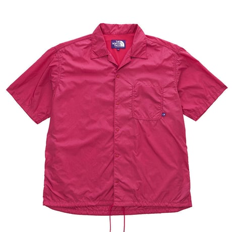 The North Face PURPLE Nylon Ripstop H/S Shirt/ザノースフェイスパープルレーベル　リップストップ　オープンカラーシャツ