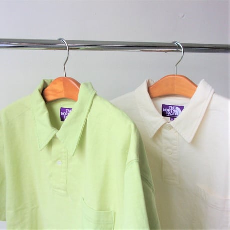 THE NORTH FACE PURPLE LABEL Field H/S Big Polo / NT3313N / パープルレーベル　ビック　ポロシャツ 　草木染め【2023SS.】