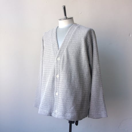 CURLY&co. 3D WAFFLE CARDIGAN / 251-230313 / カーリー 3d ワッフルカーディガン【2025SS】