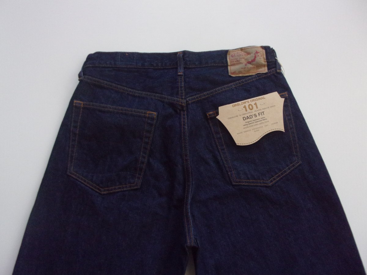 orslow オアスロウ 101 DAD'S FIT DEINM デニム 6f8378a1fe994ffee811ee08469814