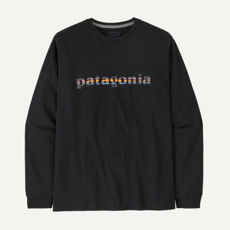 Patagonia/ M's L/S 73 Text Logo Responsibili Tee /パタゴニア　ロングスリーブTee