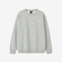 THE NORTH FACE スモールロゴヘザースウェットクルー（ユニセックス）／トレーナー / NT62532【裏パイル生地】