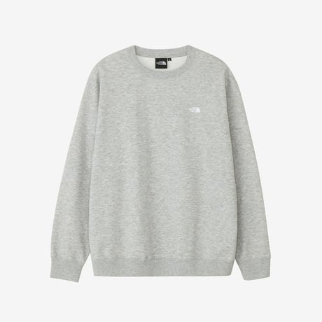 THE NORTH FACE スモールロゴヘザースウェットクルー（ユニセックス）／トレーナー / NT62532【裏パイル生地】