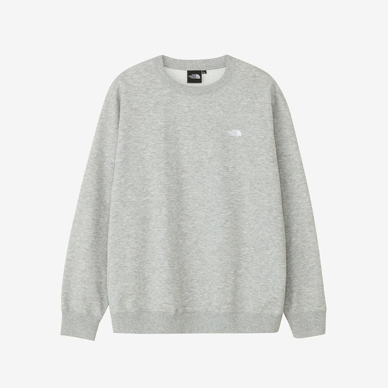 THE NORTH FACE スモールロゴヘザースウェットクルー（ユニセックス