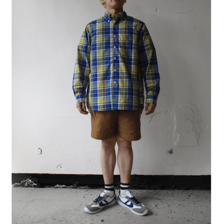 A Vontage (アボンタージ) Weekend B.D Shirts -Roan Madras Check-VTD0321-SH/マドラスBDシャツ