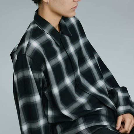 GOLD Super 140's WOOL TROPICAL OPEN SHIRT /  GL29647 / ゴールド ウールスーパー140ʼs トロピカル オープンシャツ