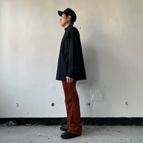 Organicsta / オーガニックスタ ORGANIC COTTON CHILL MOCKNECK SWEAT  /オーガニックコットン　モックネックスウェット