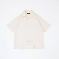 AVontade Italian Open Collar Shirts SS ｰ VTD-0398-SH アボンタージ ベルギーリネン オープンカラーシャツ【2026SS】
