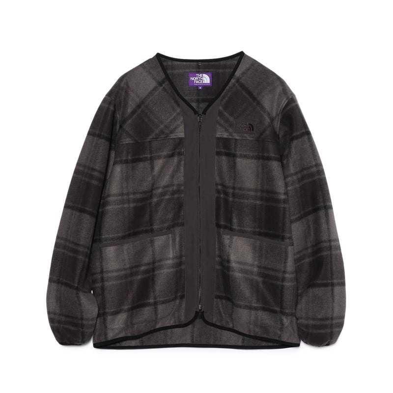 THE NORTH FACE Purple Label PLAS Plaid Fleece F