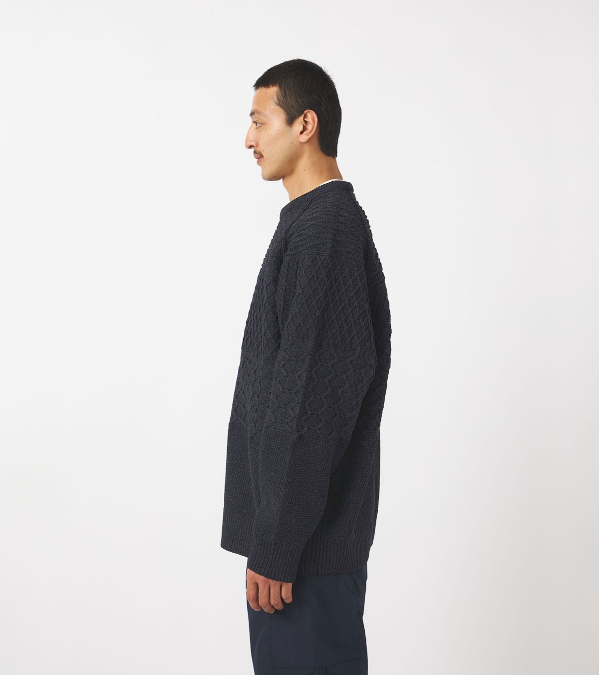 nanamica Crew Neck Sweater / S25FJ014 /ナナミカ クルー