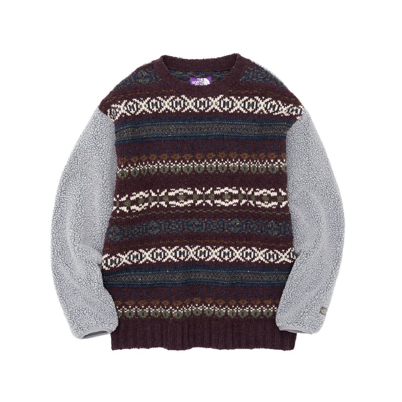 SALE】THE NORTH FACE PURPLE LABEL Field Crew Ne...