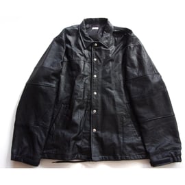 着用サイズ感!! OLDPARK COACH JACKET-LEATHER- sizeL /