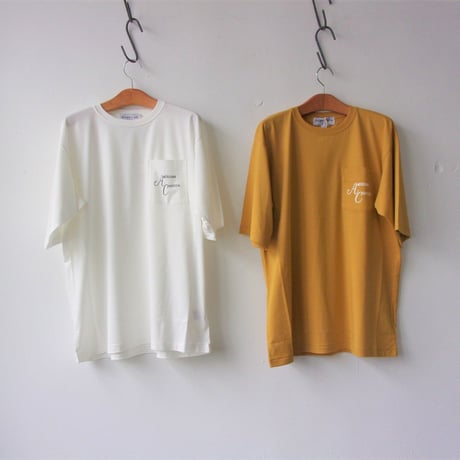 ORIGINAL Charcoal（オリジナル チャコール）× Americana（アメリカーナ）Print S/S / チャコールｘアメリカーナ　ロゴTシャツ