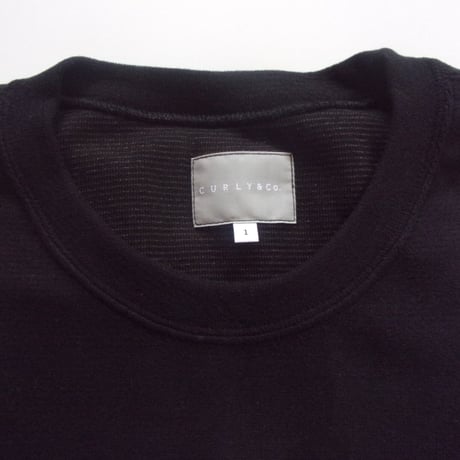 CURLY&co PREMIEREWARM L/S TEE-Crew-Neck / 253-131014 / カーリー プレミアウォーム クルーネック