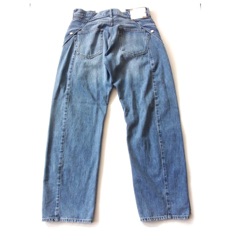 OLD PARK DOT JEANS - BLUE - sizeM / OPJ-10 / OLDPARK オールド パーク ドット ジーンズ - ブルー M