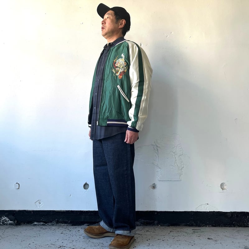 Gold スカジャンWOOL MELTON SOUVENIR JACKET GOLD-WOOL MELTON SOUVENIR JACKET (BLK) 10/12 (Sat) launch.