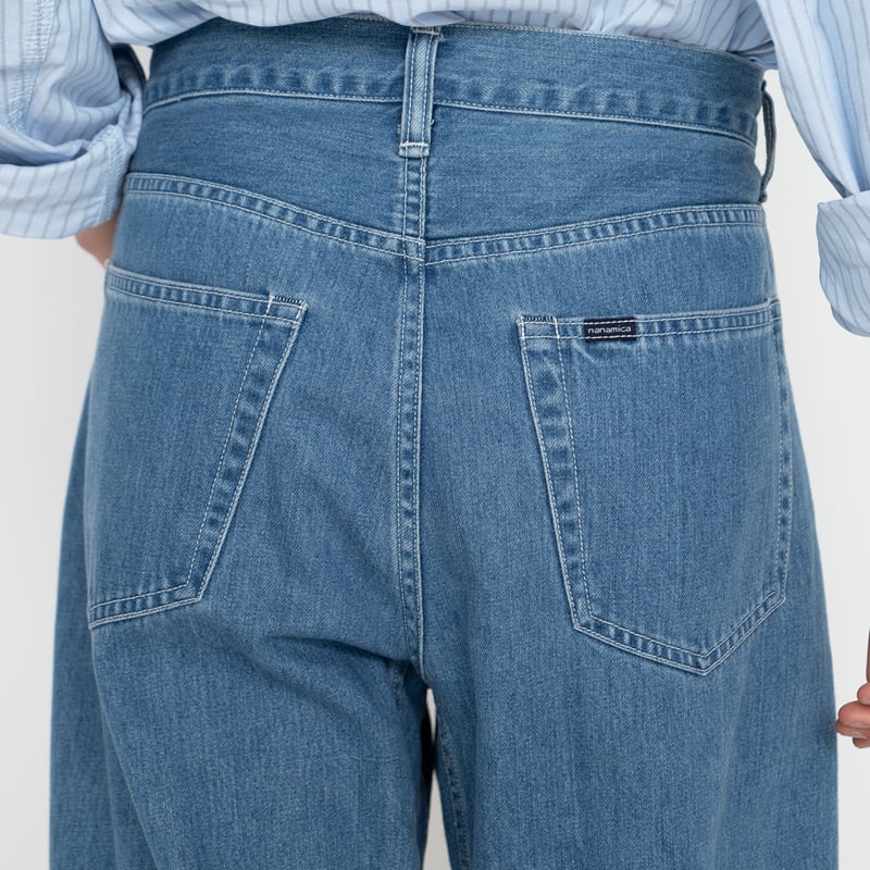○★新品未使用　nanamica　ストレートデニムパンツ　36　ナチュラル nanamica / ナナミカ 5Pockets Straight Denim Pants /