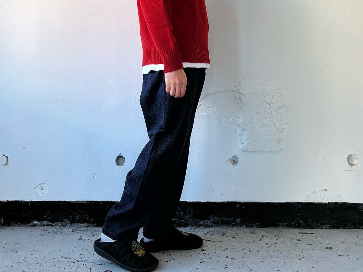 品番も変更された大定番ワイドテーパード デニム。 THE NORTH FACE