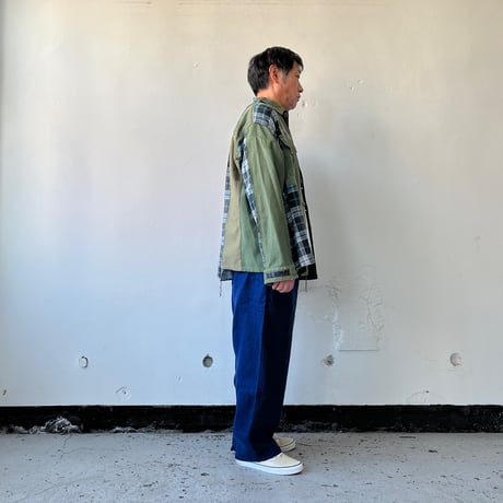 Charpentier de Vaisseau / シャルパンティエドゥヴェッソ | linen Drawstring Pants リネンドローストリングパンツ | Barba  のコピー