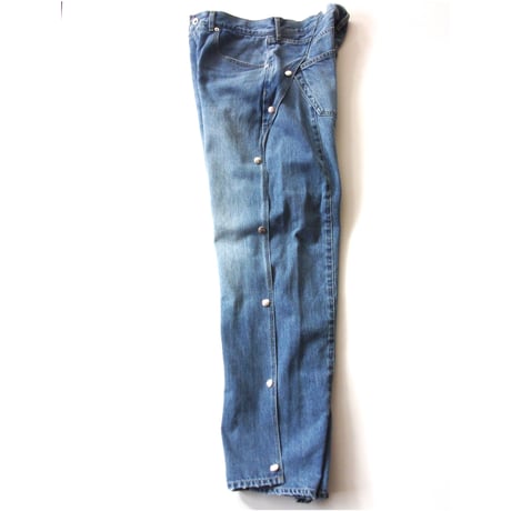OLD PARK DOT JEANS - BLUE - sizeM / OPJ-10 / OLDPARK オールド パーク ドット ジーンズ - ブルー M