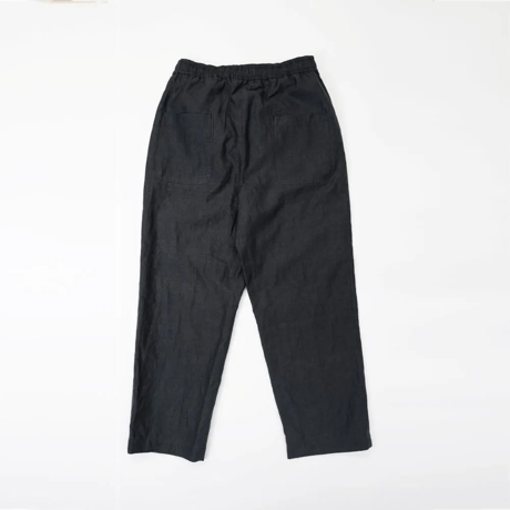 AVontade H.B. Drawstring Easy Trousers - Linen/Cotton Heringbone- VTD-0513-PT-アボンタージ   【2026SS】