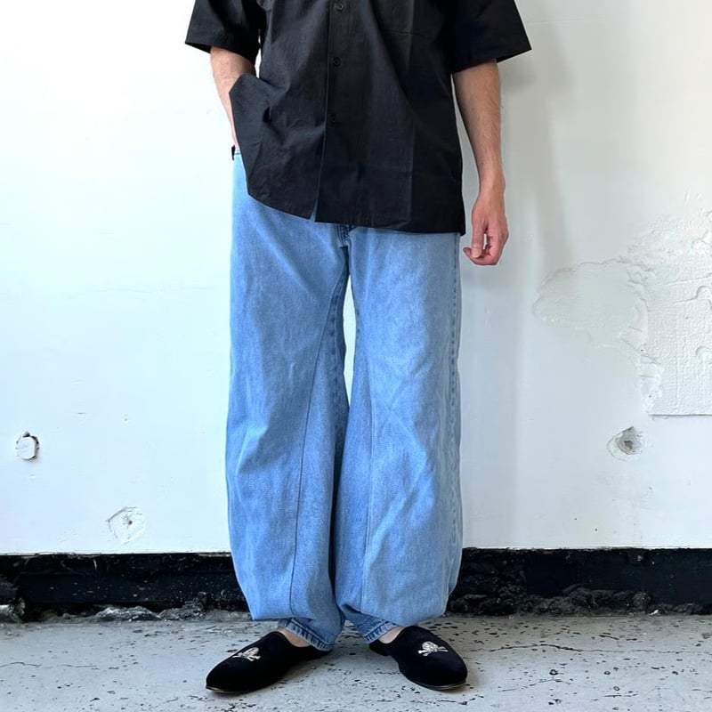 OLDPARK オールドパーク ALA JEANS - BLUE - sizeL / OP-5 OLDPARK オールドパーク ALA JEANS - BLUE - sizeL / OP-5