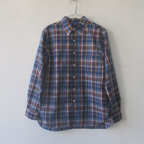A Vontage (アボンタージ) Weekend B.D Shirts -Roan Madras Check-VTD0321-SH/マドラスBDシャツ