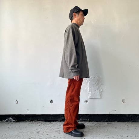 Organicsta / オーガニックスタ ORGANIC COTTON CHILL MOCKNECK SWEAT  /オーガニックコットン　モックネックスウェット