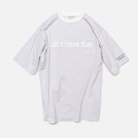 ORIGINAL Charcoal（オリジナル チャコール）× Americana（アメリカーナ）Trim T S/S - 24-02-1-052 -Lt.Grey