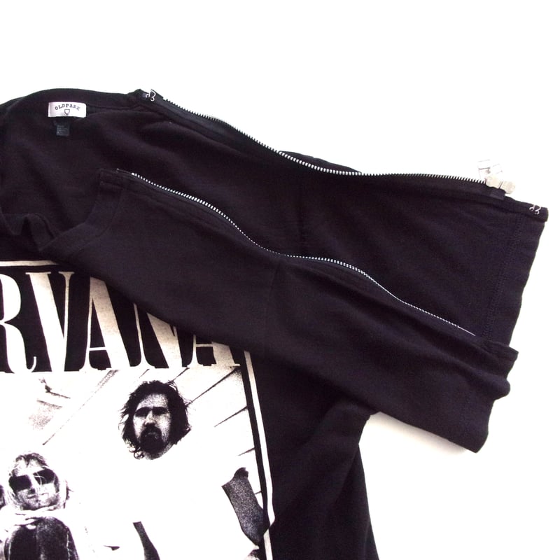 OLD PARK Zip Shoulder Tee #Vintage / OPT-17 / O