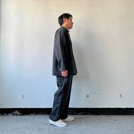 Charpentier de Vaisseau / シャルパンティエ ドゥ ヴェッソ | Linen Work Jacket リネン ワークジャケット | Theodore フレンチワークジャケット
