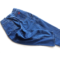 OLD PARK BAGGY CARPENTER PANTS - BLUE / sizeM / OP-574 / OLDPARK オールドパーク カーペンター ペインター パンツ デニム Mサイズ
