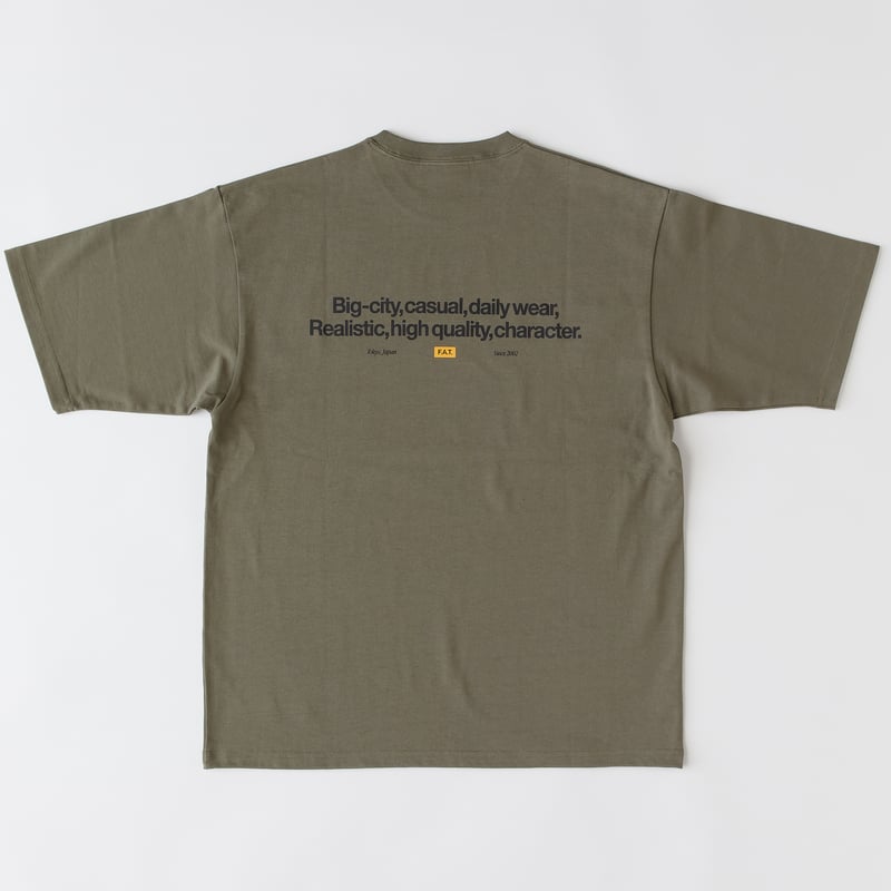 FAT（エフエーティー）SIGNATee / F32520-CT02 / 13オンス シグナ