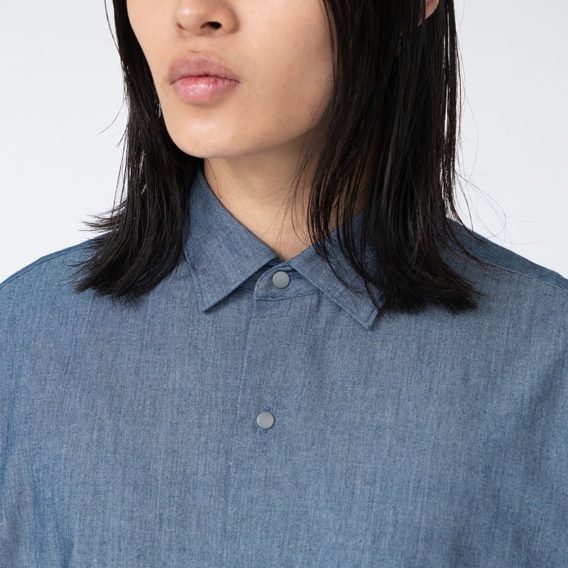 nanamica Regular Collar Chambray Shirt / SUGS35...