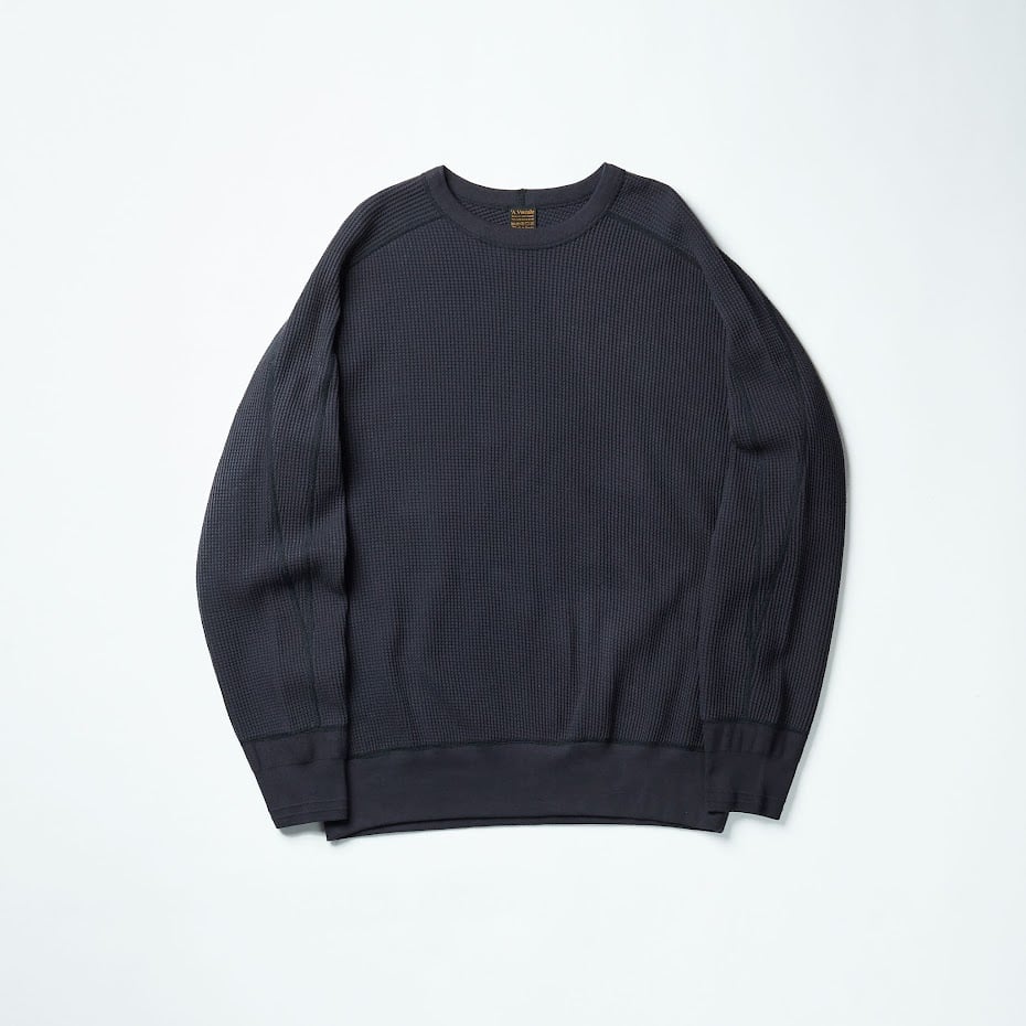 AVontade アボンタージ Big Waffle Crew Top / VTD-0581-