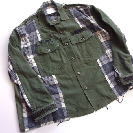 FAT GRENADE 中綿 ヘチマキルティング ミリタリーベスト ジャケット CATEGORY Outer | CLIFF-HITACHI / 9liff