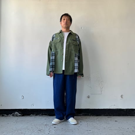 Charpentier de Vaisseau / シャルパンティエドゥヴェッソ | linen Drawstring Pants リネンドローストリングパンツ | Barba  のコピー
