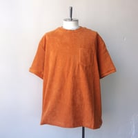 ORIGINAL Charcoal（オリジナル チャコール）× THING FABRICS（シング ファブリックス）Pile Poc T / 24-66-1-048 / パイル ポケットTシャツ