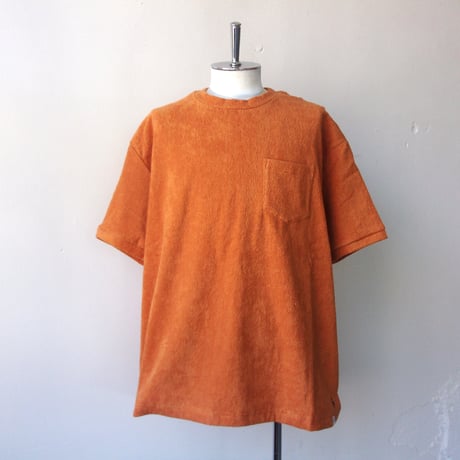 ORIGINAL Charcoal（オリジナル チャコール）× THING FABRICS（シング ファブリックス）Pile Poc T / 24-66-1-048 / パイル ポケットTシャツ
